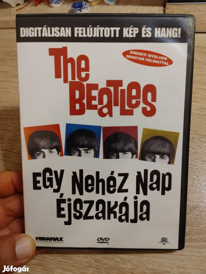 Beatles Egy nehéz nap éjszakája DVD lemez