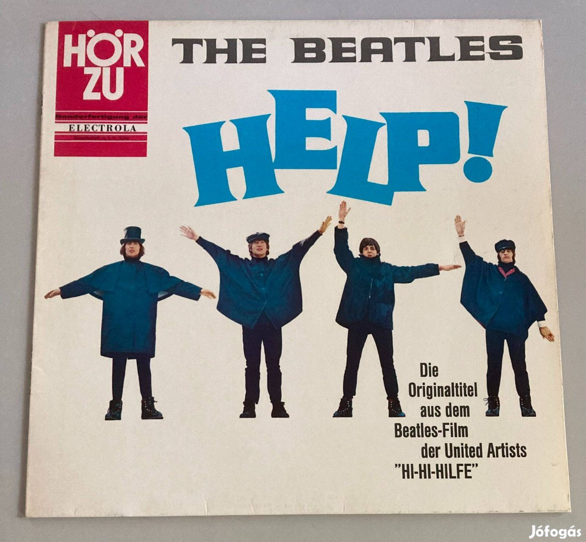 Beatles - HELP! (Made in Germany, 1966, Hörzu Shze 162)