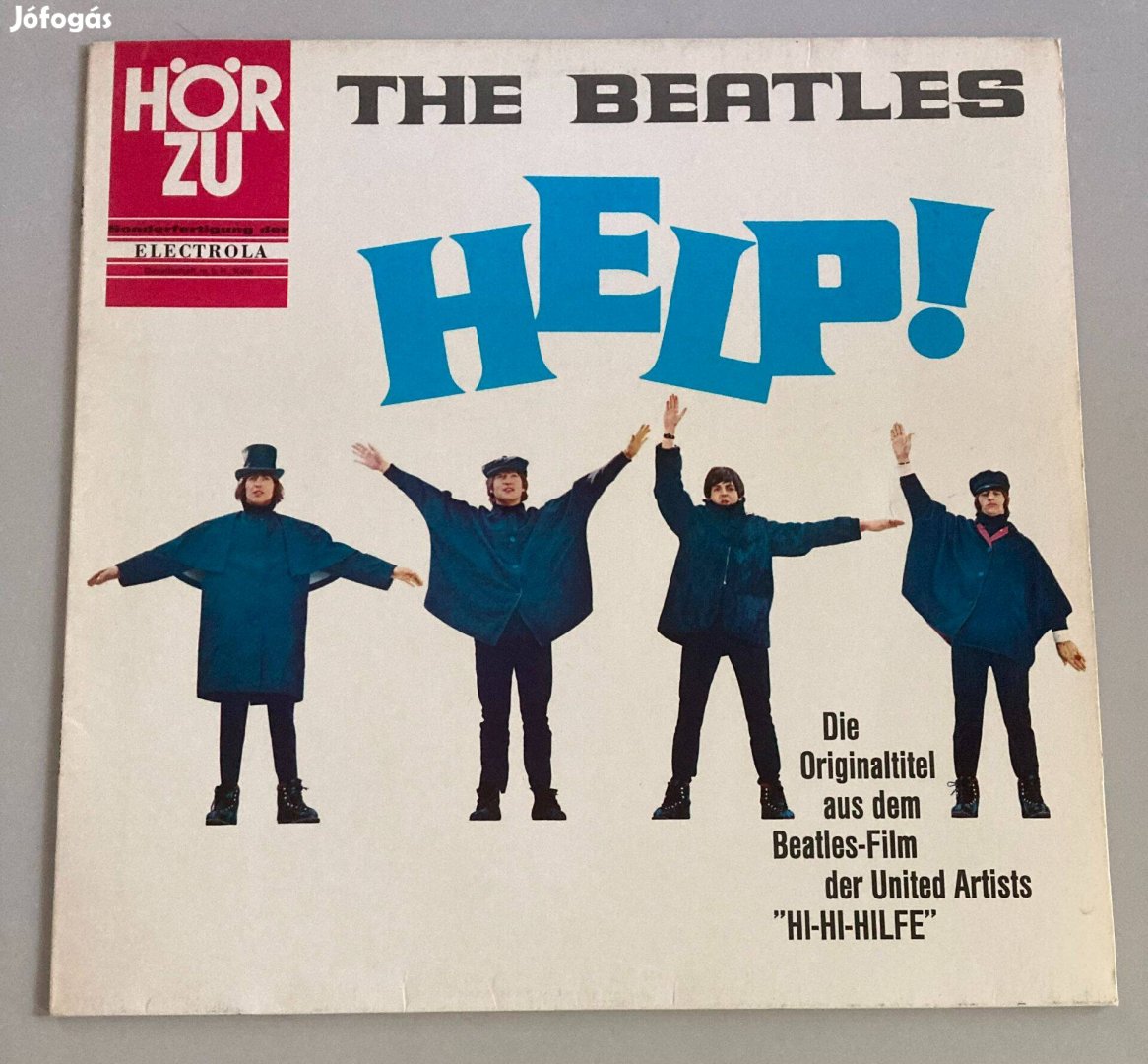 Beatles - HELP! (német, 1966, Hörzu Shze 162)