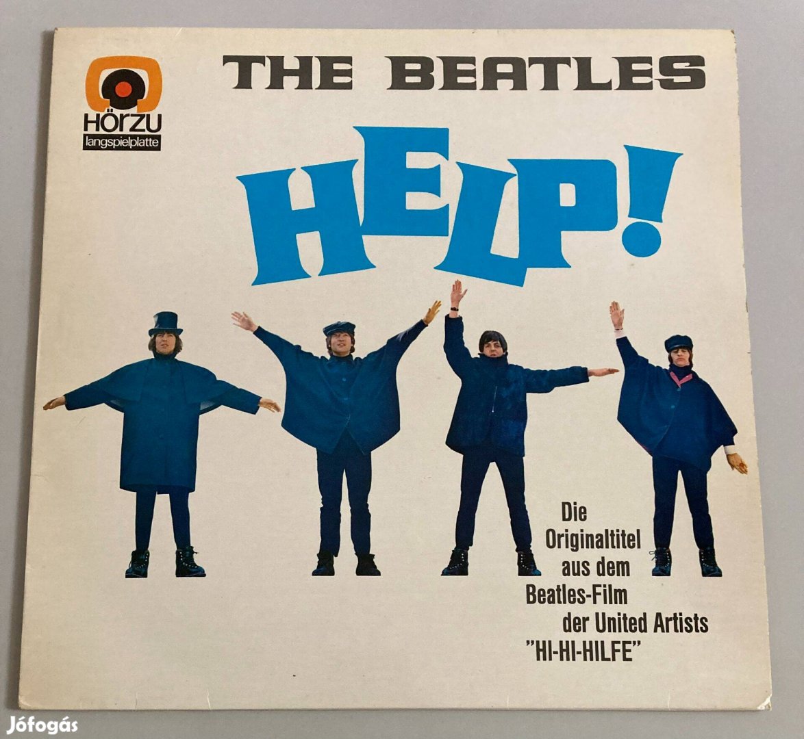 Beatles - HELP! (német, Hörzu Shze 162)