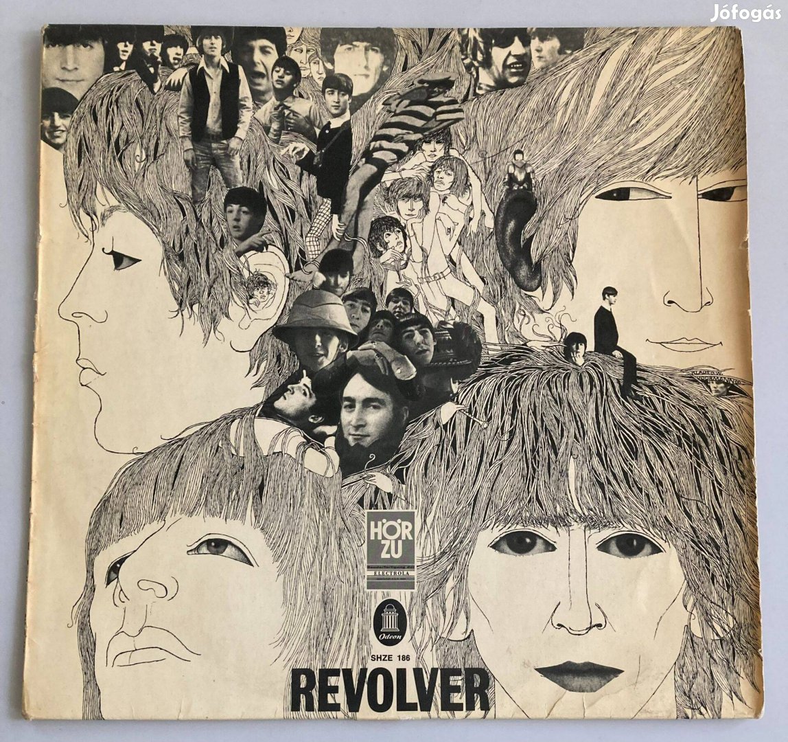 Beatles - Revolver (német, 1966, Red-Gold Odeon)