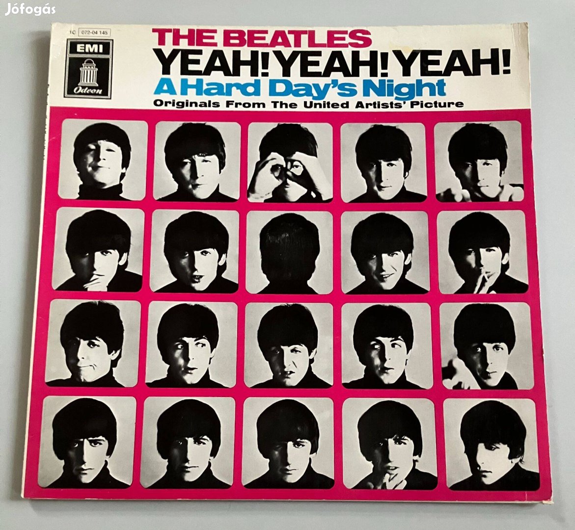 Beatles - Yeah! Yeah! Yeah! - A Hard Days Night (német, EMI Odeon)