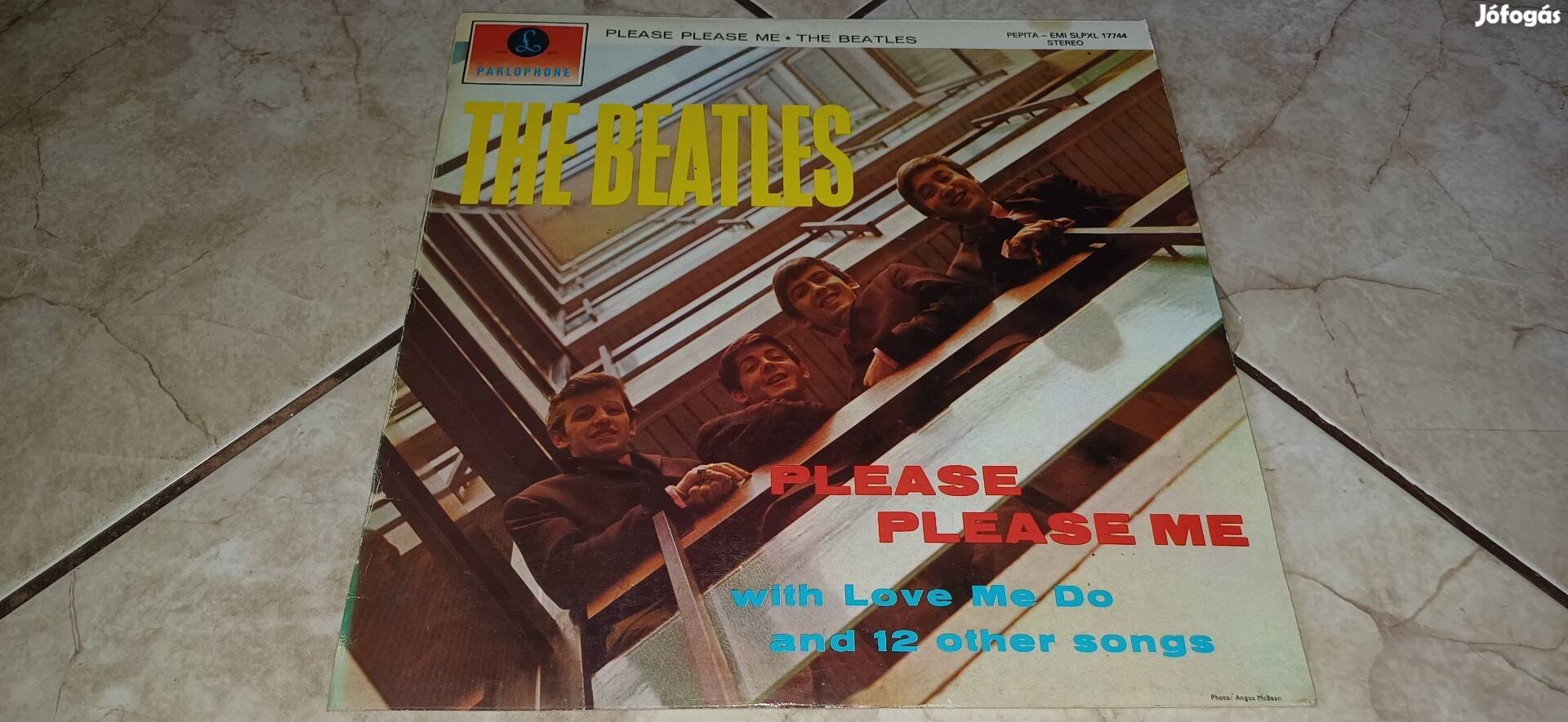 Beatles bakelit lemez