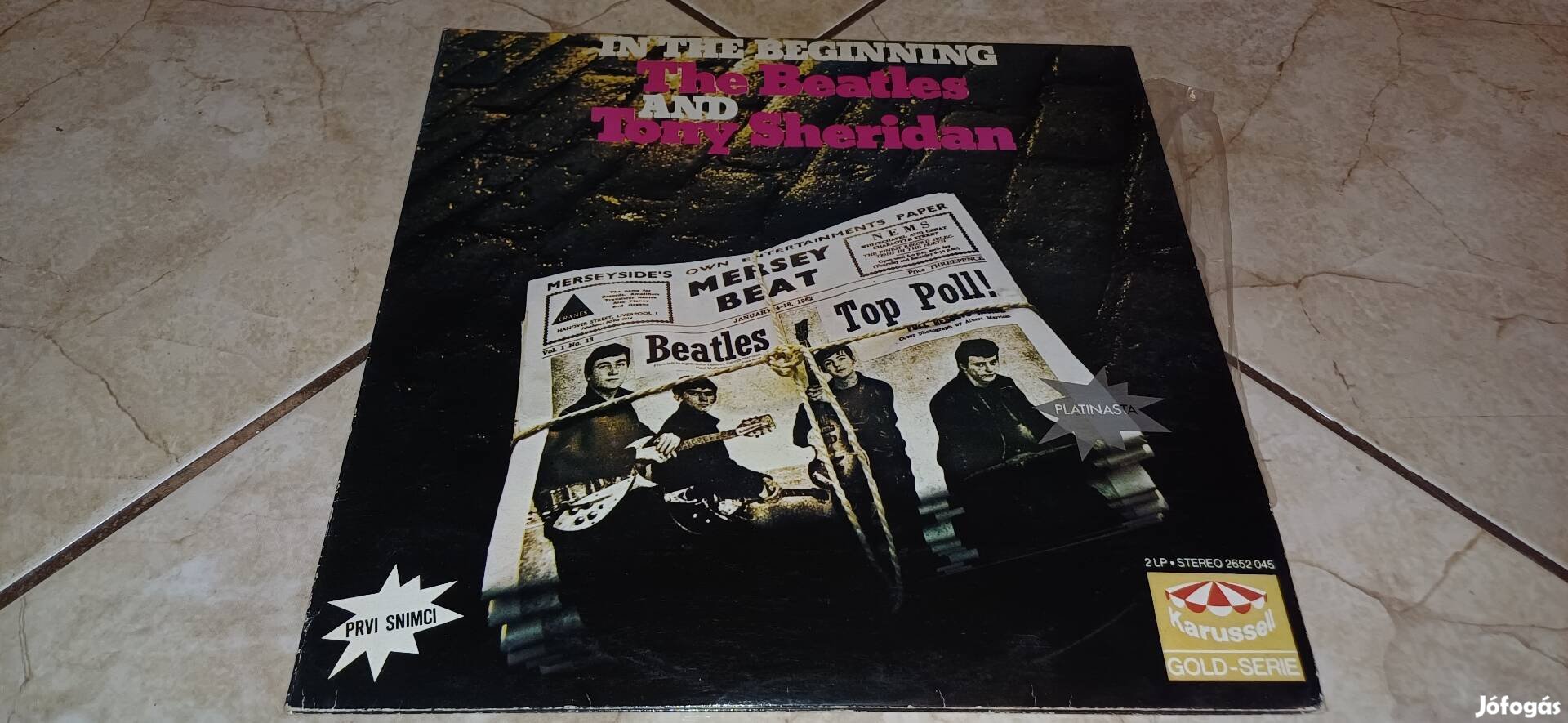 Beatles dupla bakelit hanglemez