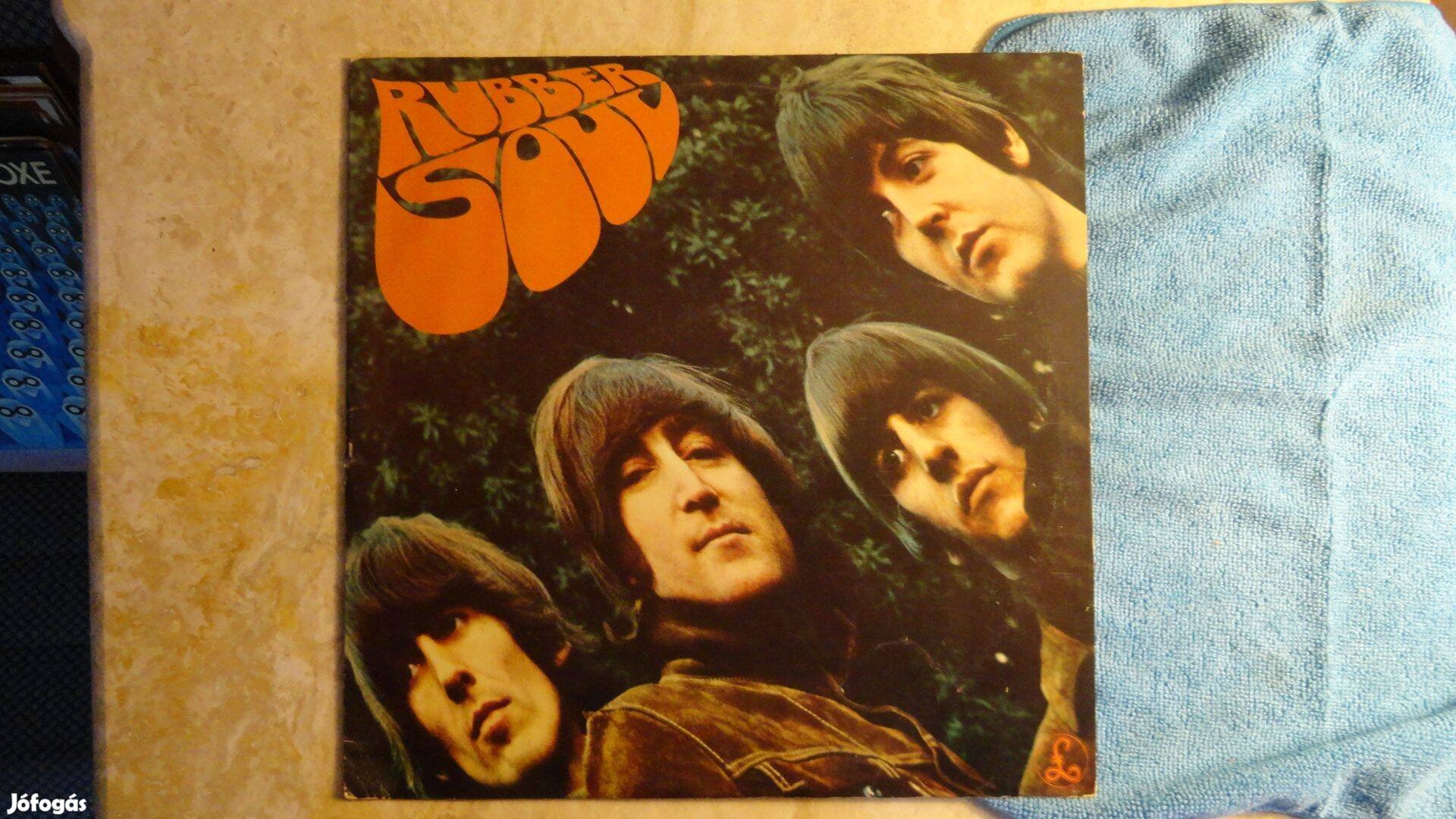 Beatles rubber soul bakelit lemez