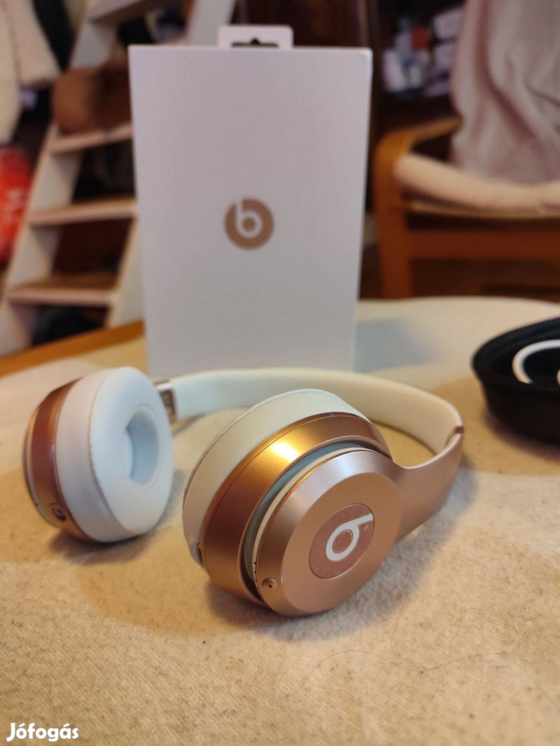 Beats Solo 3 Rosegold bluetooth fejhallgató eladó