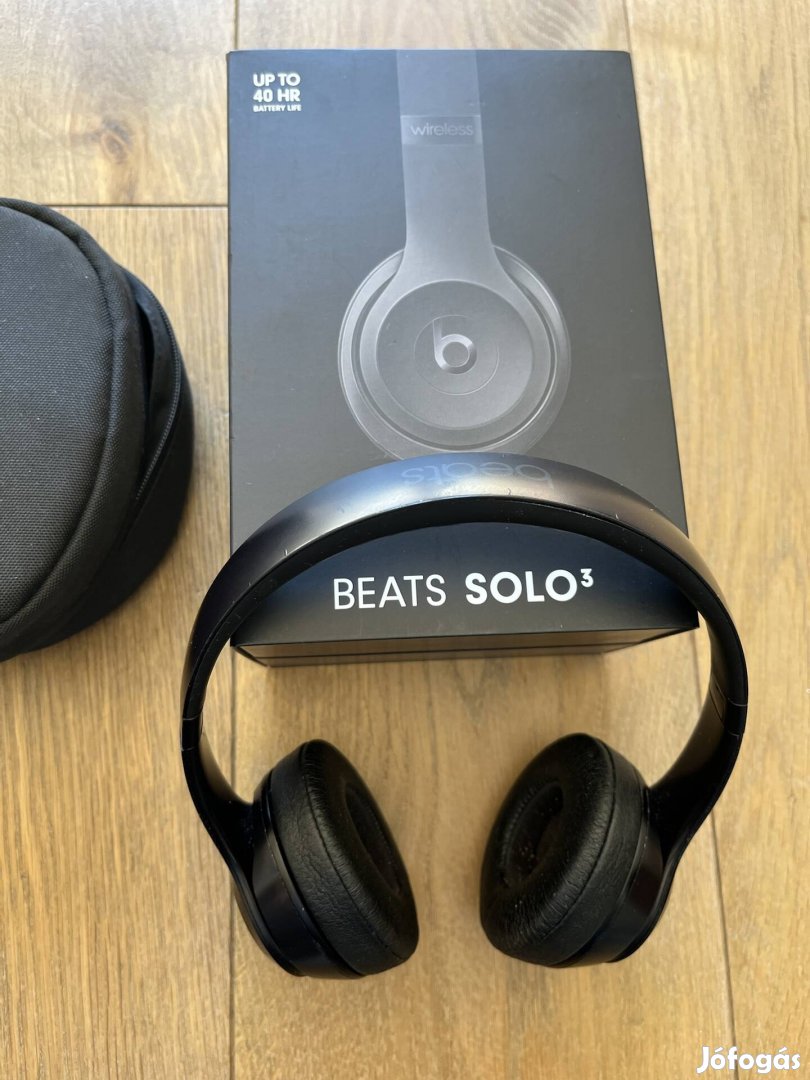 Beats Solo 3 fekete fülhallgató
