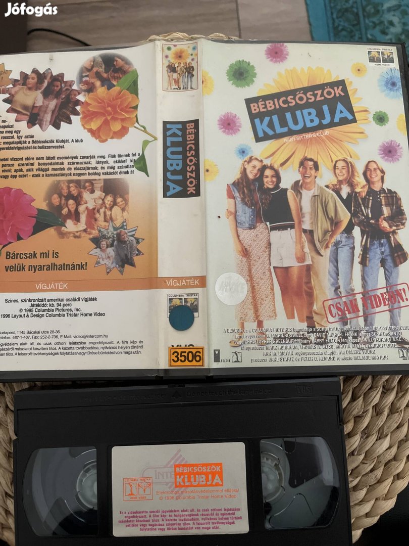 Bébicsőszök klubja vhs