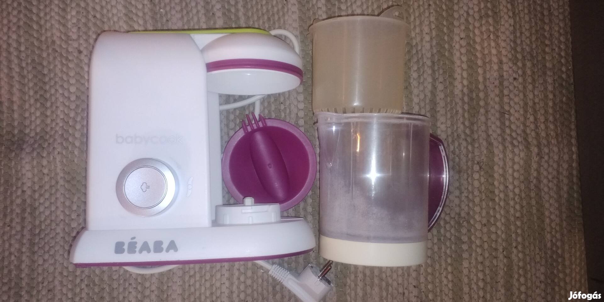 Bébiétel készítő gép, baba thermomixer