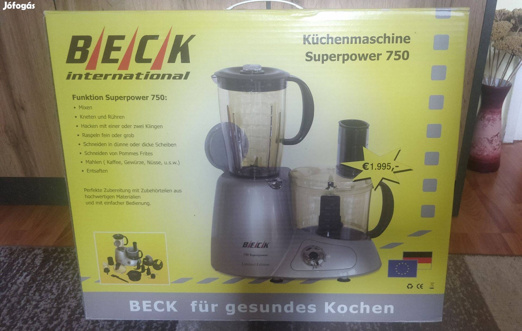 Beck Superpower Limited Edition konyhai robotgép