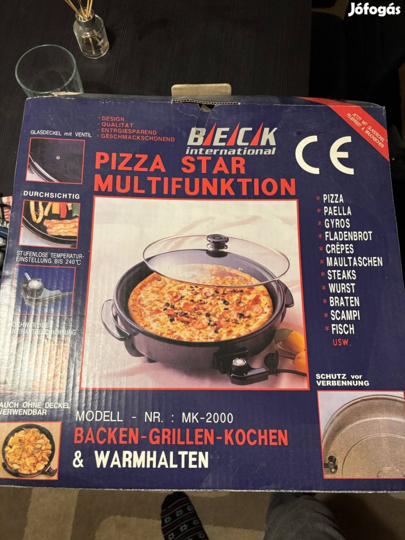 Beck elektromos pizza suto