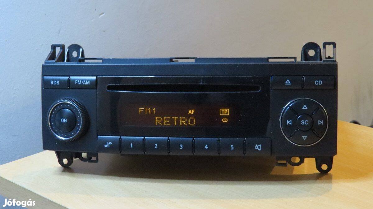 Becker Audio 5 gyári Mercedes CD rádió fejegység