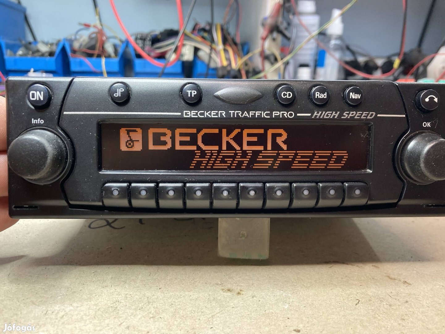 Becker Traffic Pro High Speed BE 7824 navi autorádió-CD eladó