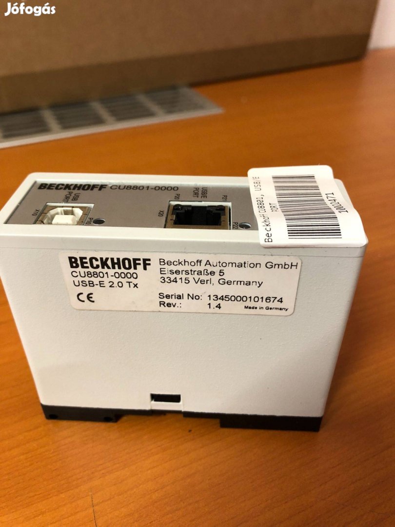 Beckhoff CU8801, USB/E PORT