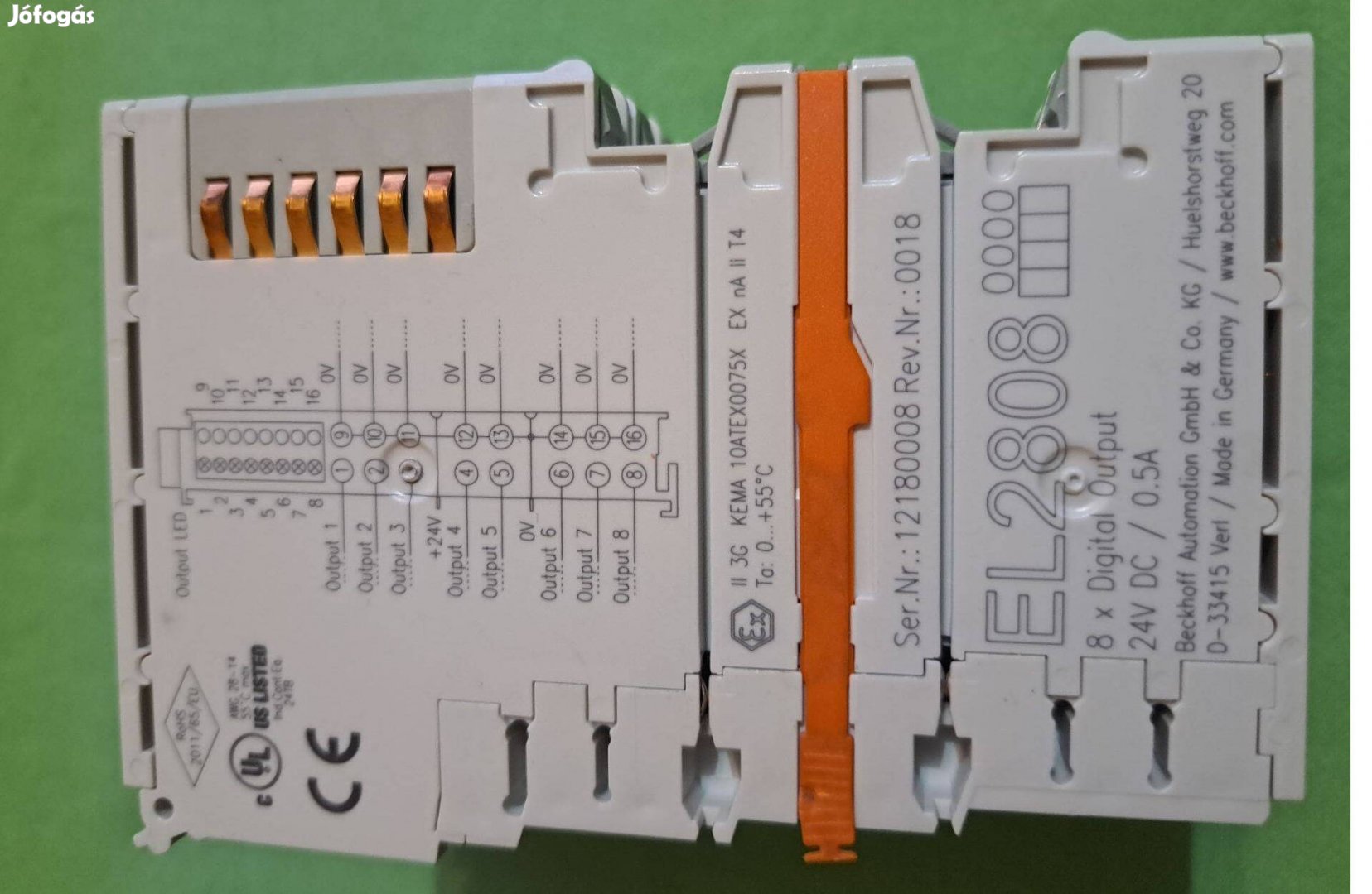 Beckhoff EL2808 PLC modul