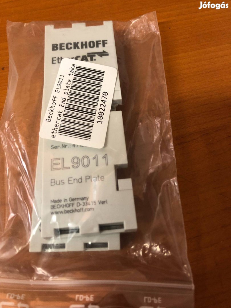 Beckhoff EL9011 ethercat End plate takaró modulok
