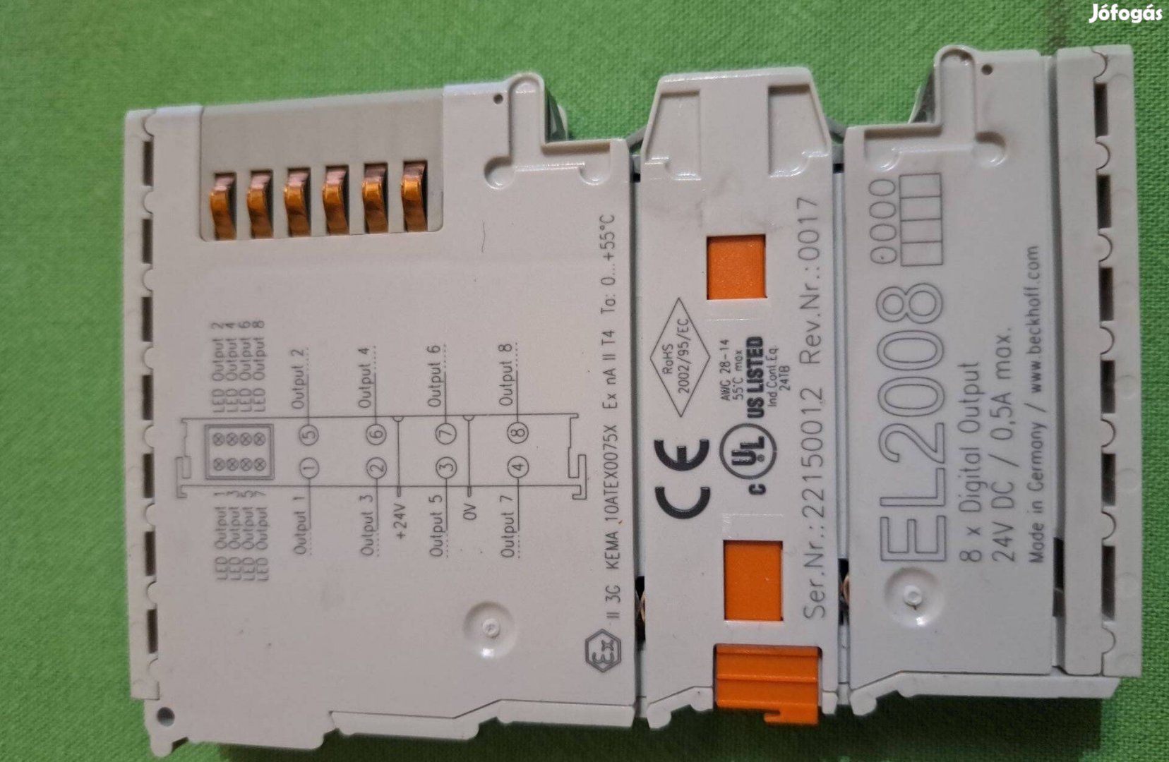 Beckhoff PLC modul EL2008