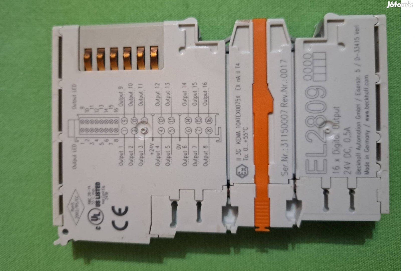 Beckhoff PLC modul EL2809