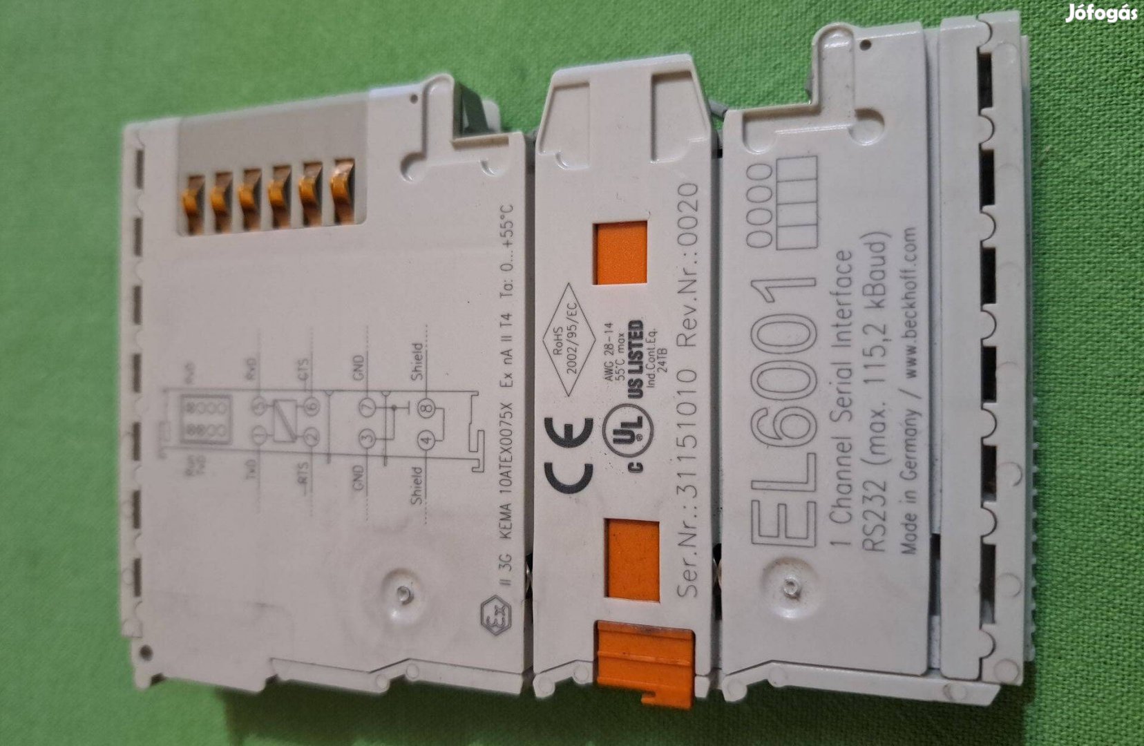 Beckhoff PLC modul EL6001