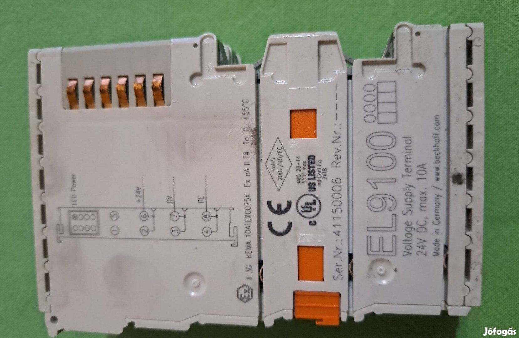 Beckhoff PLC modul EL9100