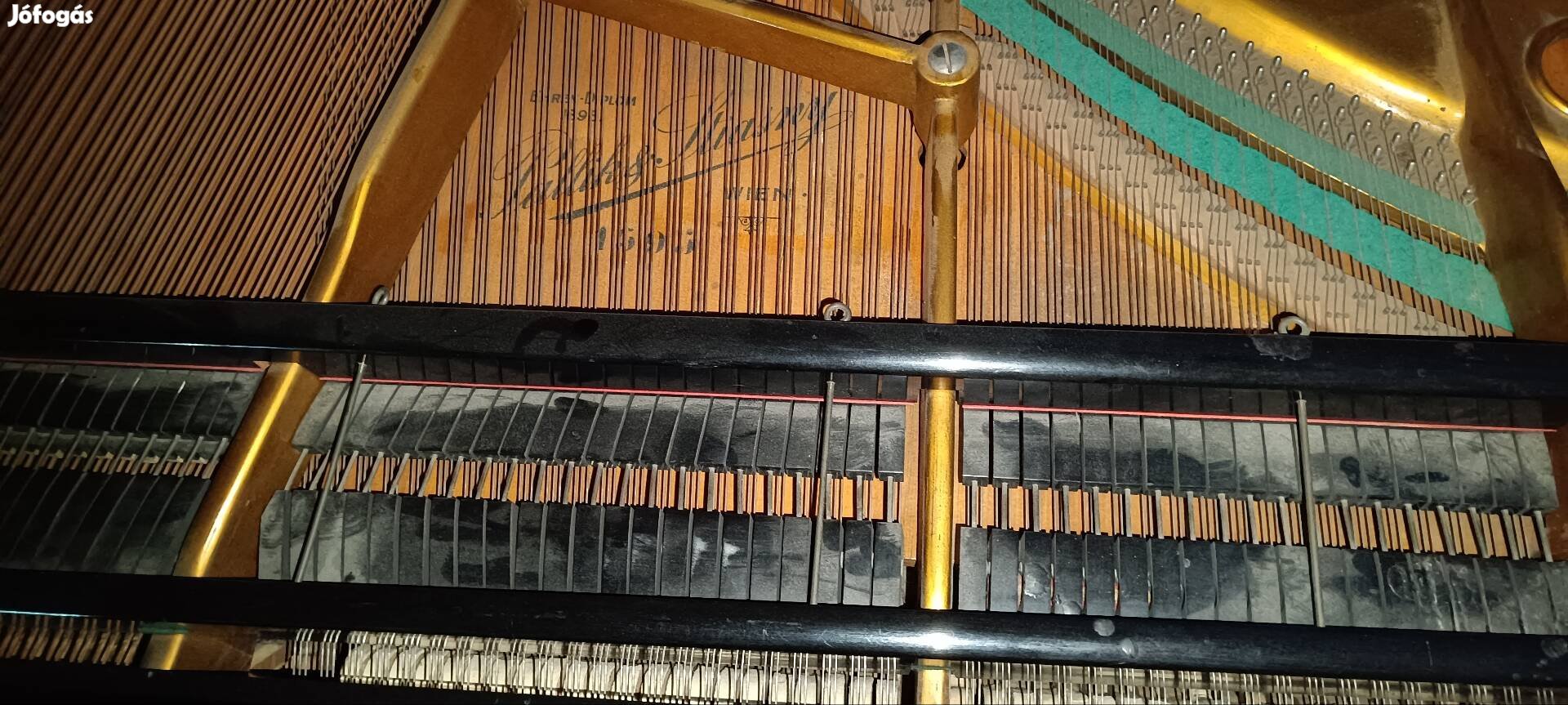 Bécsi páncél tőkés zongora 