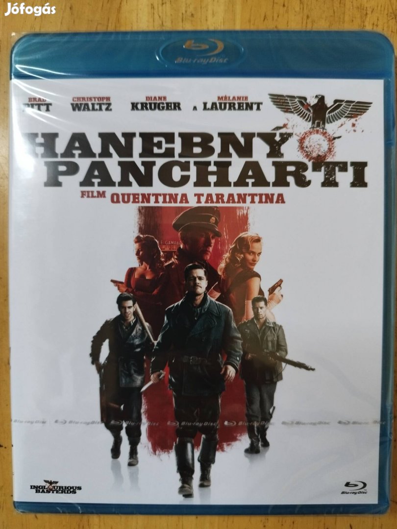 Becstelen brigantyk blu-ray Brad Pitt Új