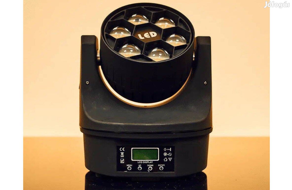 Bee-Eye Beam 6x15W Rgbw 2db