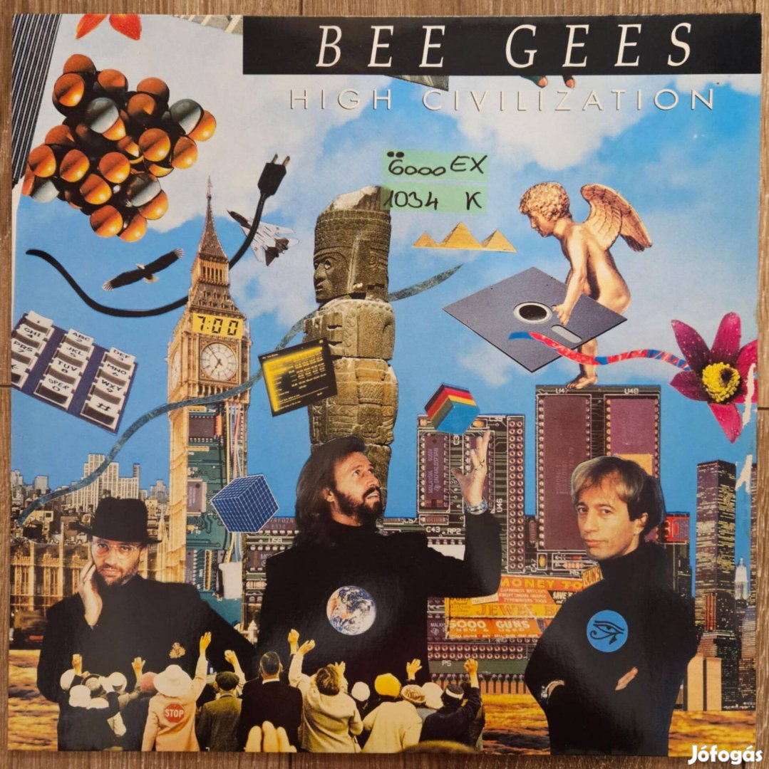 Bee Gees High Civilization bakelit lemez, hanglemez LP (1034)