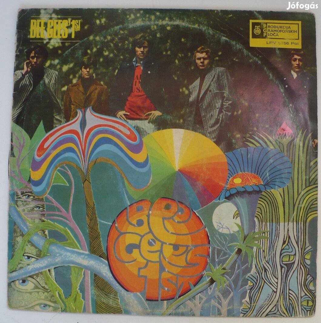 Bee Gees: 1st (a zenekar első albuma, megkímélt állapotú hanglemez)