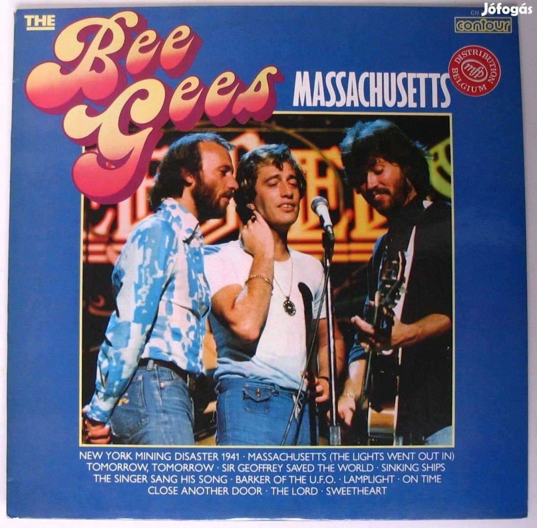 Bee Gees: Massachusetts (válogatás, angol nyomású LP)