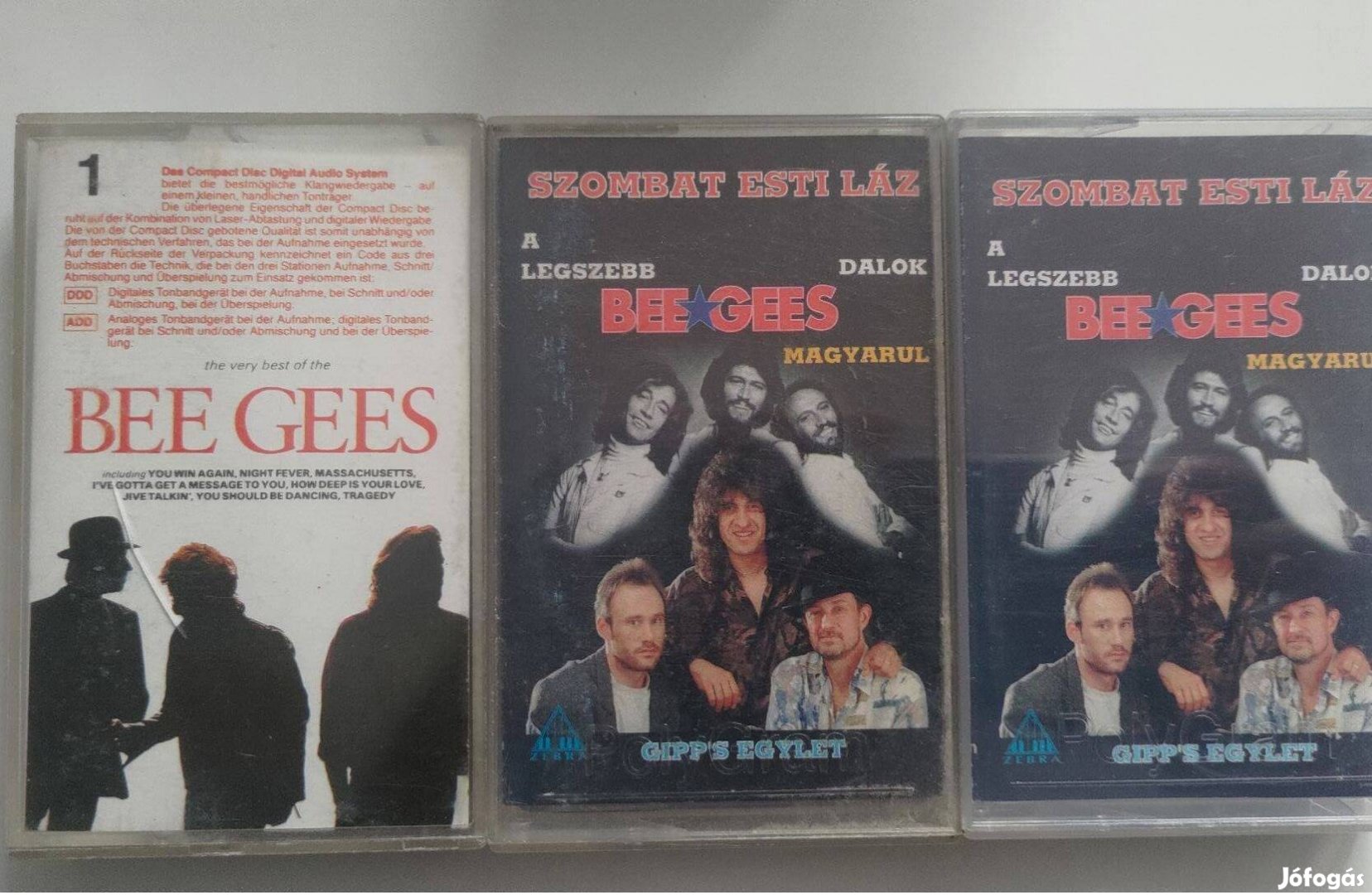 Bee Gees kazetacsomag 3 db (2.)