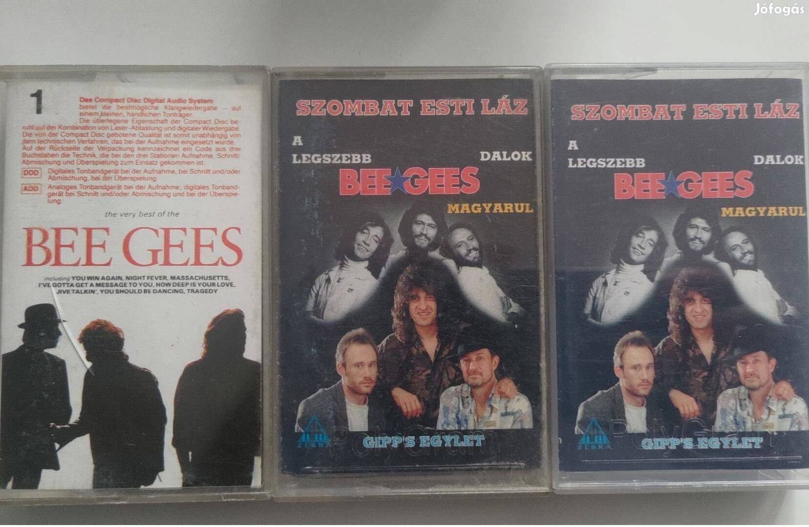 Bee Gees kazetacsomag 3 db (2.)