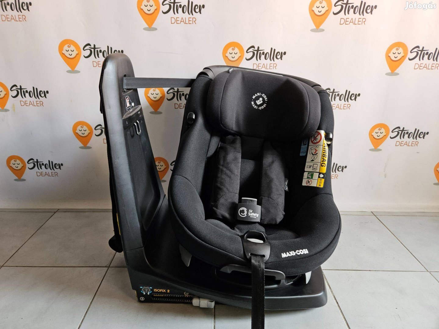 Beépített légzsákkal! Maxi-Cosi Axissfix Air gyerekülés, autósülés