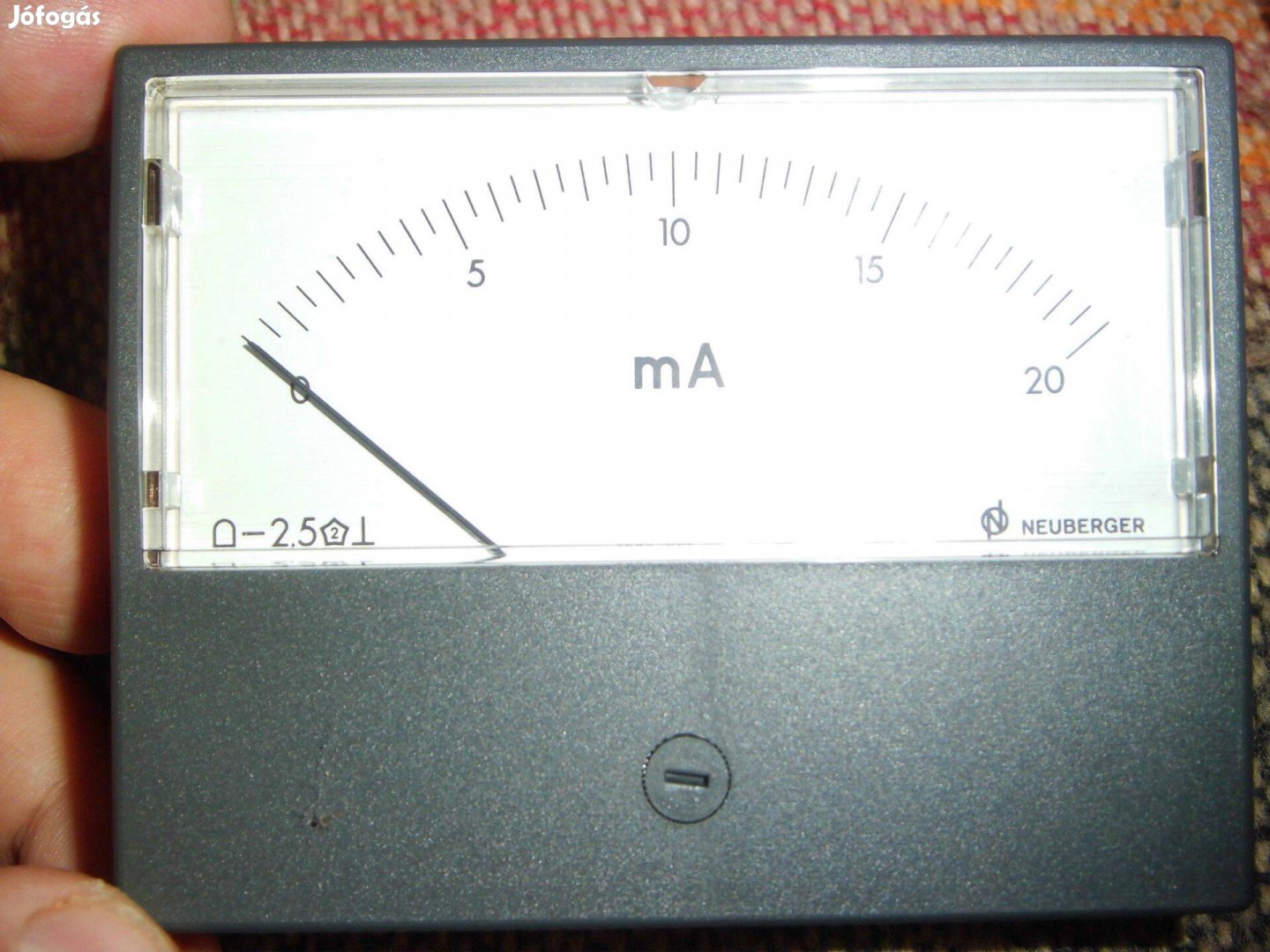 Beépíthető analóg Ampermérő olcsón eladó! Új!