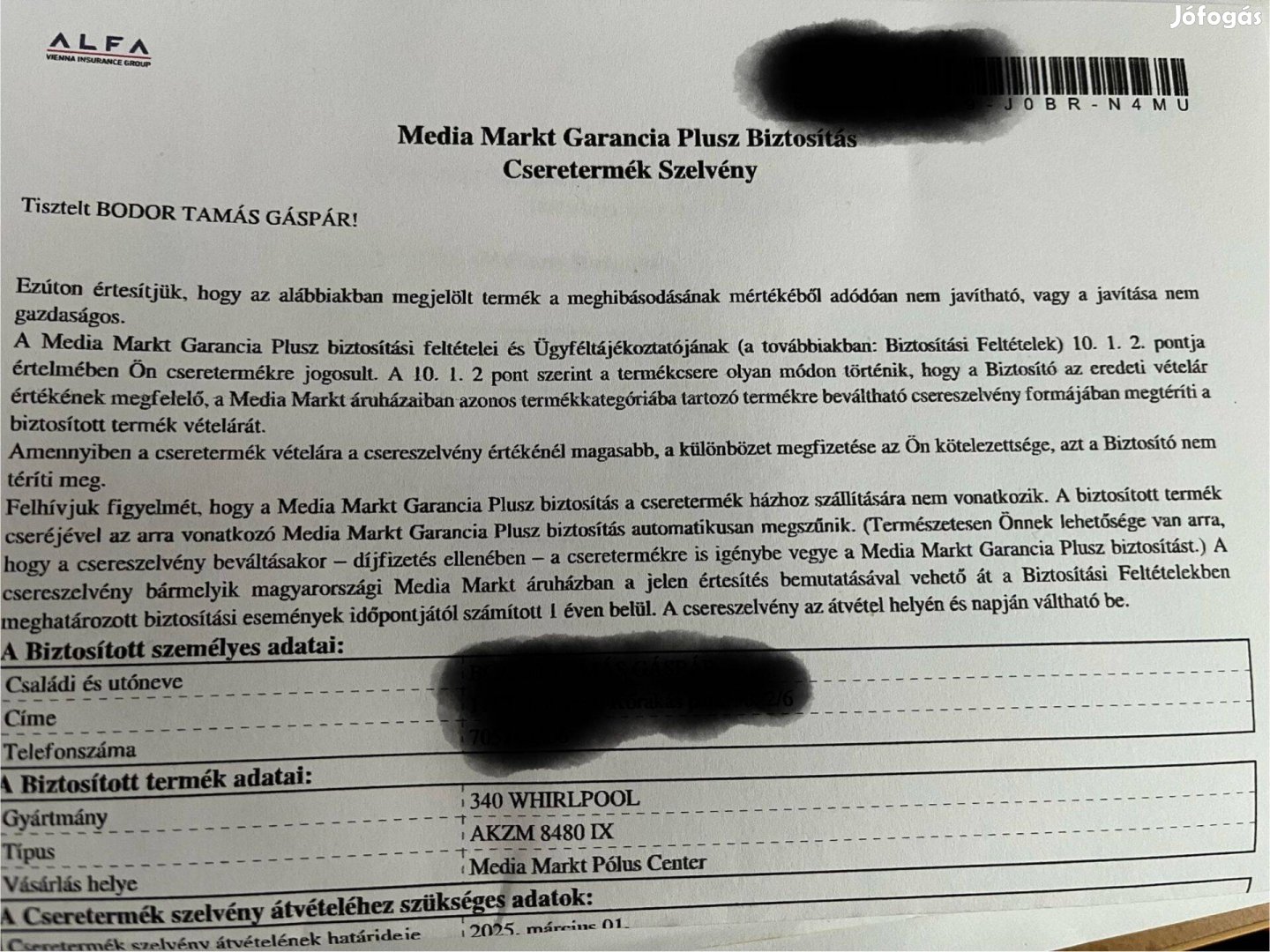 Beépíthető sütő media markt cseretermék utalvány