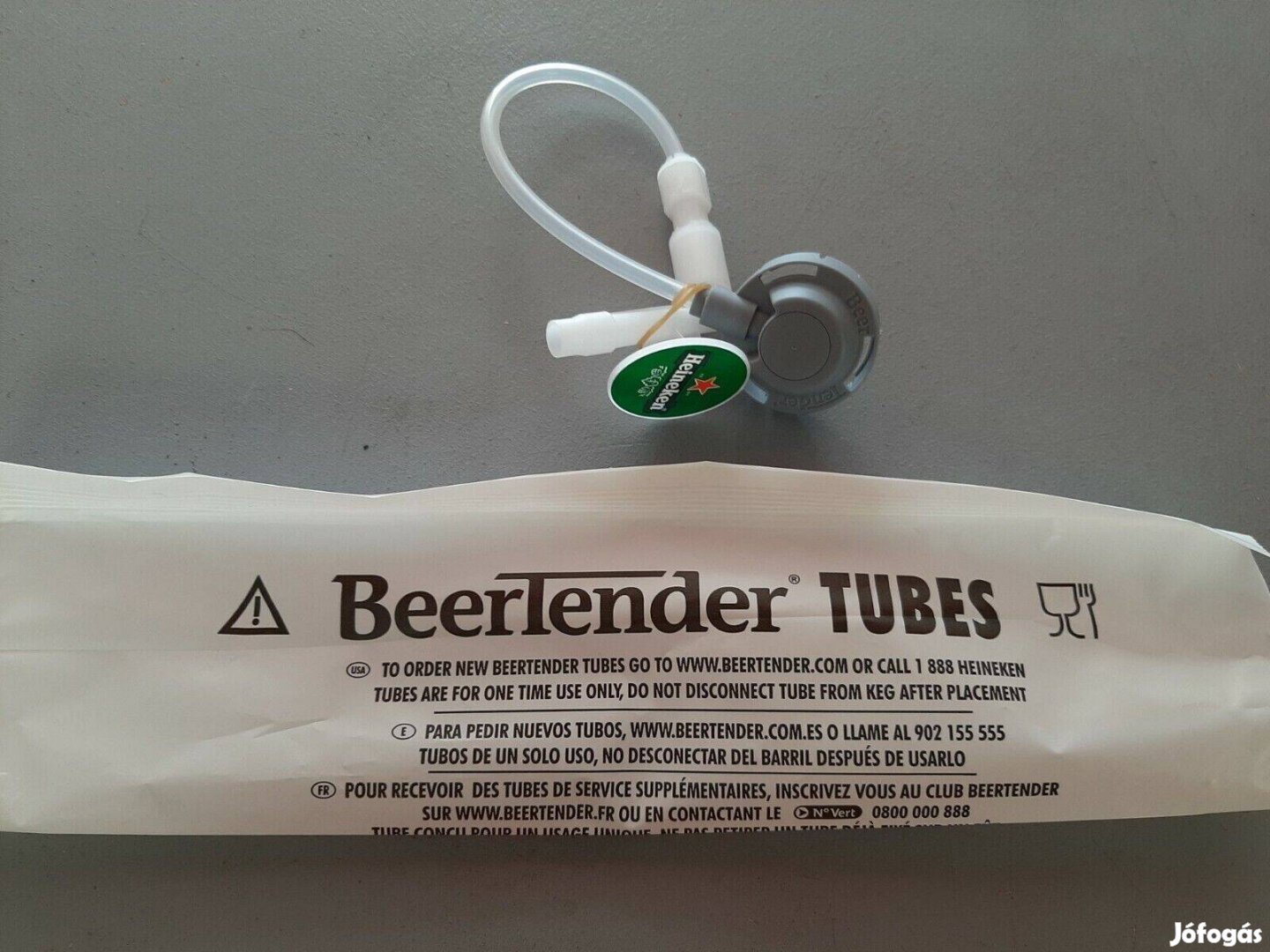 Beertender sörcsap adapter, cső Krups sörcsaphoz