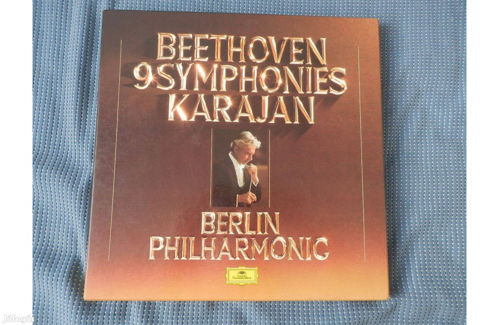 Beethoven 1-9 szimfóniája 8 LP Karajan - Berlini Filharmonikusok