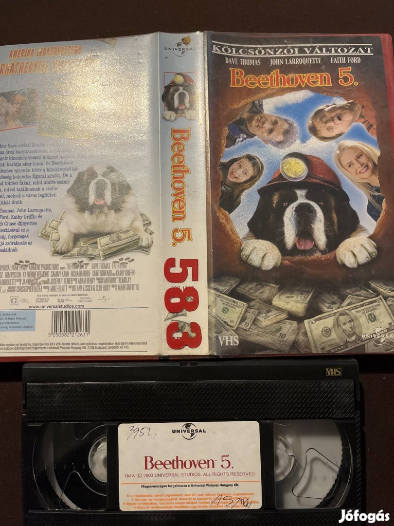 Beethoven 5 vhs kistok vigjáték