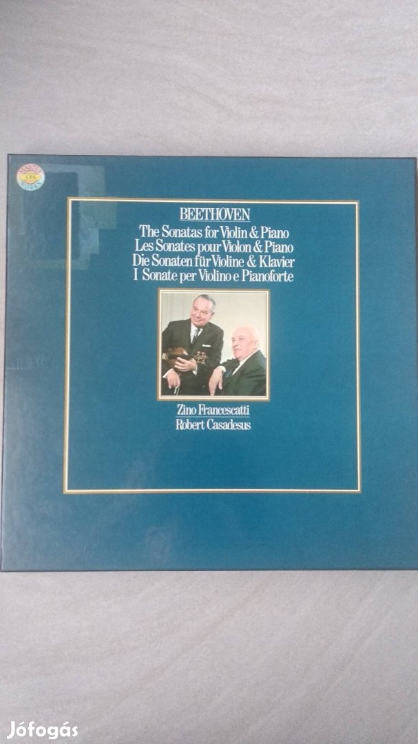 Beethoven Szonáták hegedűre és zongorára (M!) 4LP Box