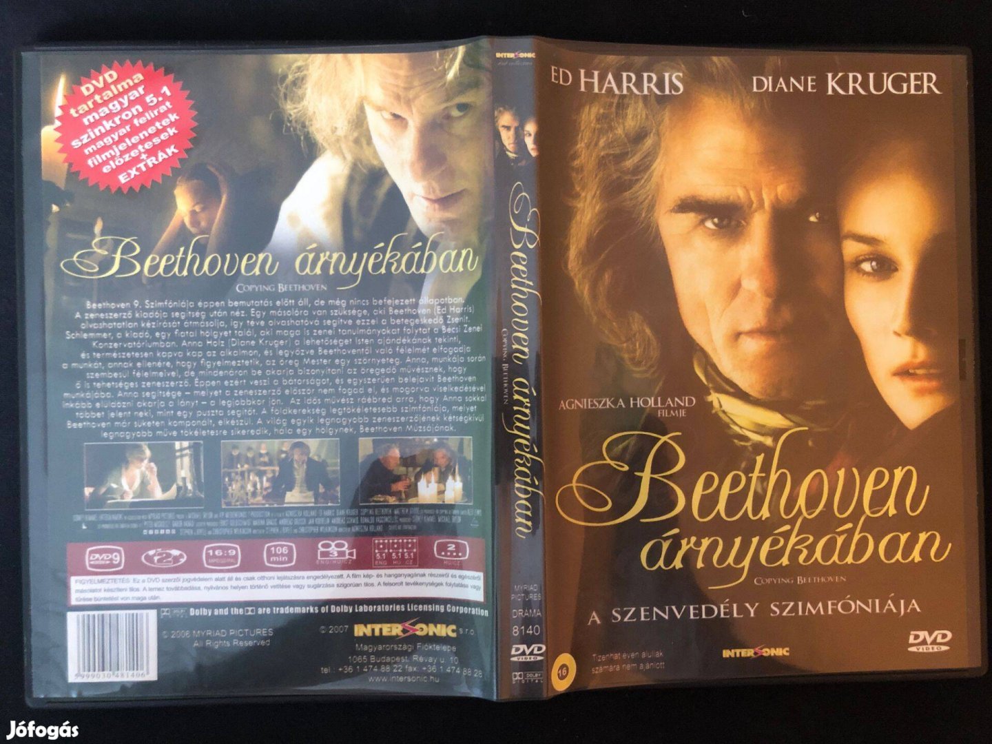 Beethoven árnyékában DVD (karcmentes, Ed Harris, Diane Kruger)
