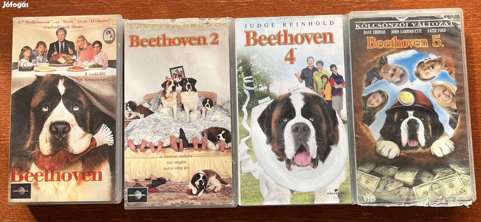 Beethoven pakk vhs kazetta