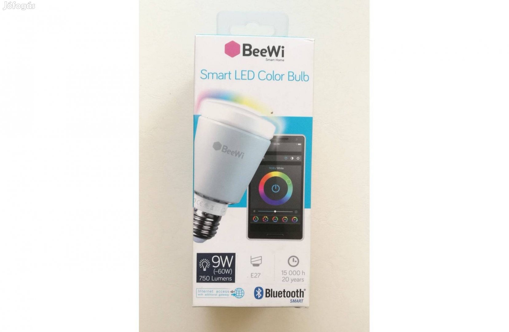 Beewi bluetooth LED RGB színes izzó újonnan eladó