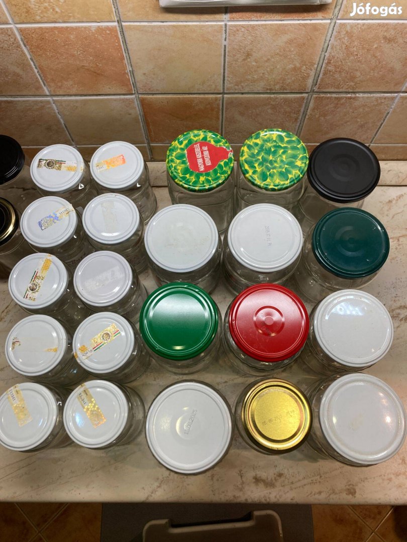 Befőttes üvegek