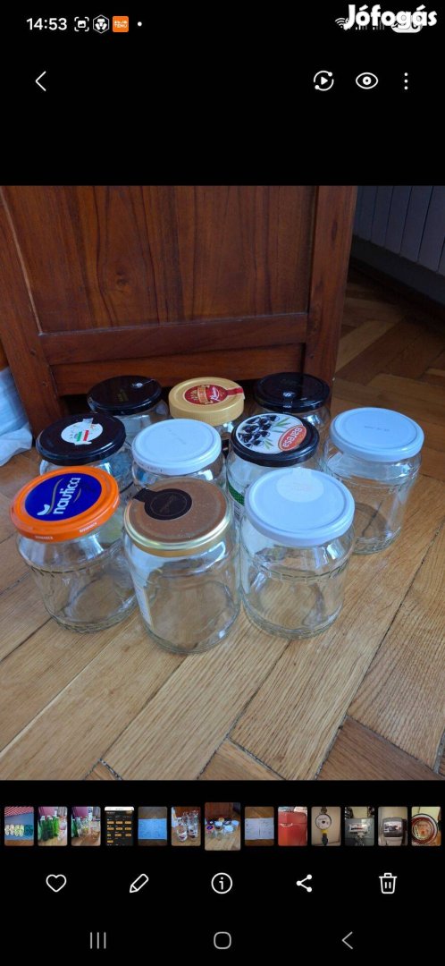 Beföttes üvegek Sok!