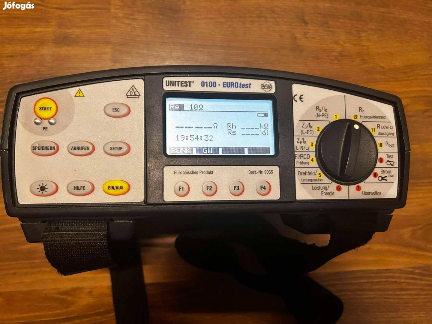 Beha Eurotest ugyanaz mint a Metrel 61557 érintésvédelmi műszer