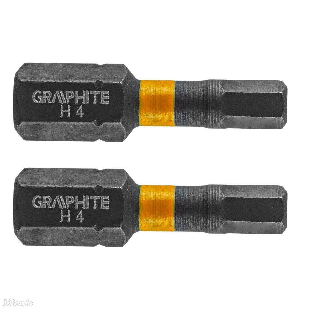Behajtótüske Graphite ütvecsavarozóhoz hex4 x 25mm 2 darab 56H507