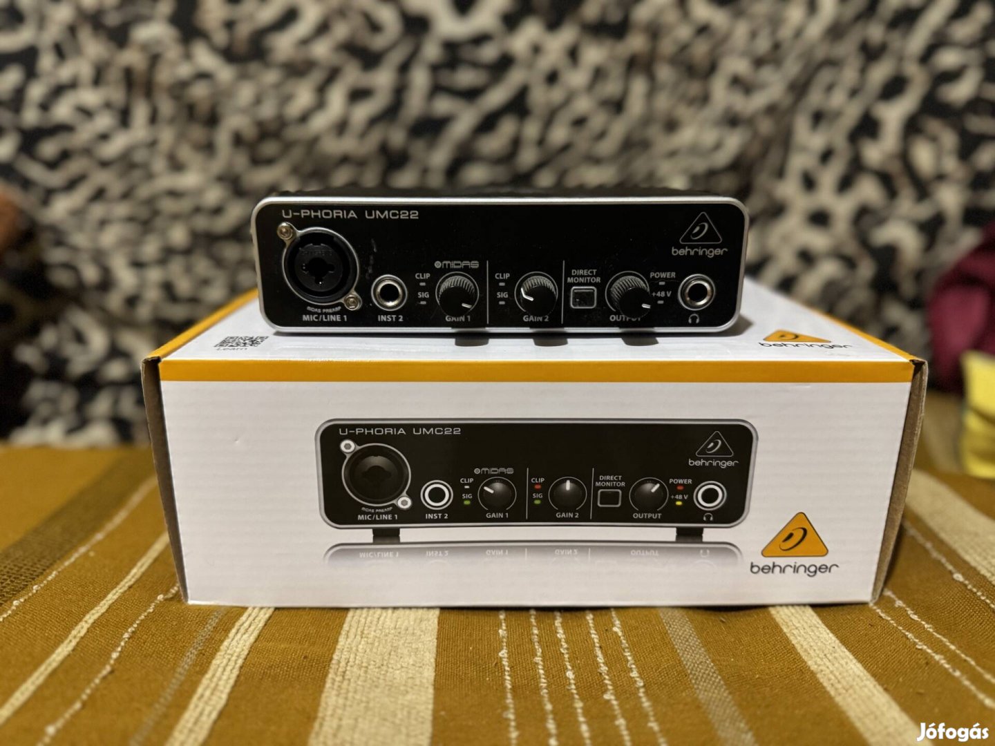 Behinger Umc22 Audio Interface (Hangkártya)