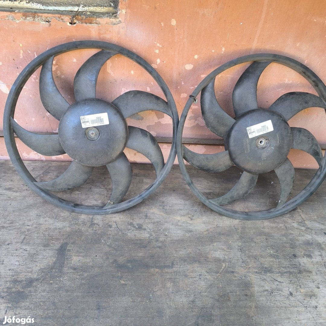 Behr hűtő ventilátor, klíma ventilátor, Peugeot, Fiat, Citroen 