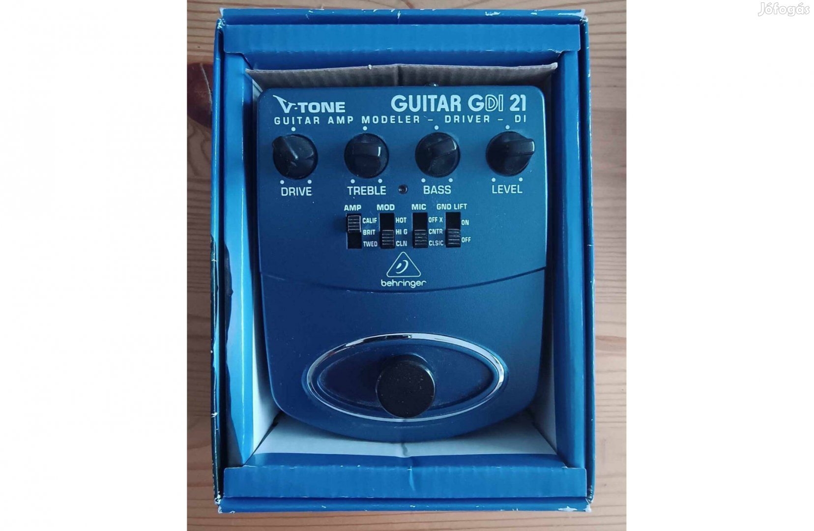 Behringer GDI21 Guitar Amp Modeler gitár effekt kifutott termék