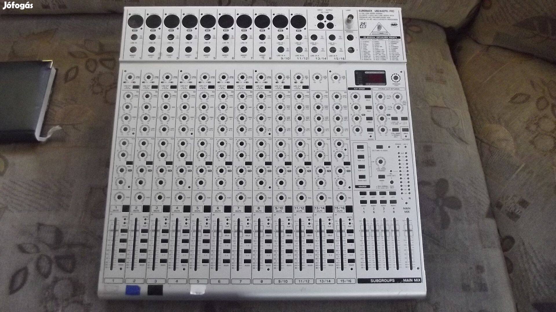 Behringer UB 2442FX-Pro fedlap eladó
